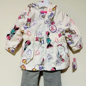 Minnie Mouse jacket w/ T-shirt & pants set
